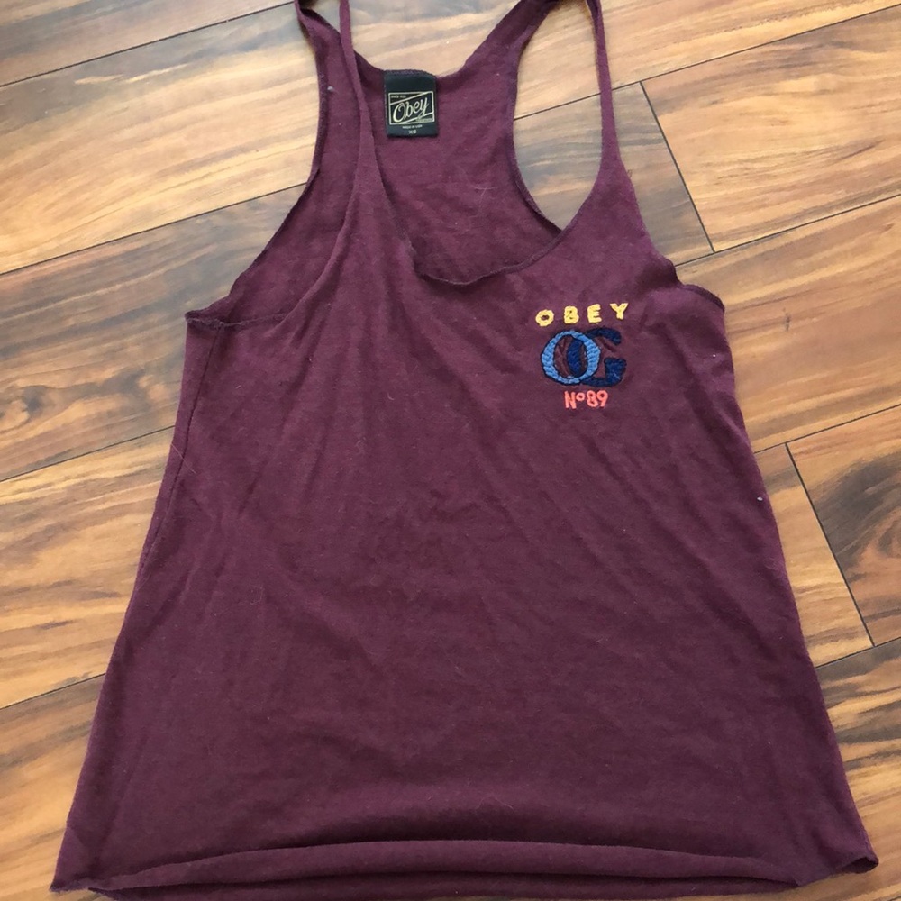 Obey tank top